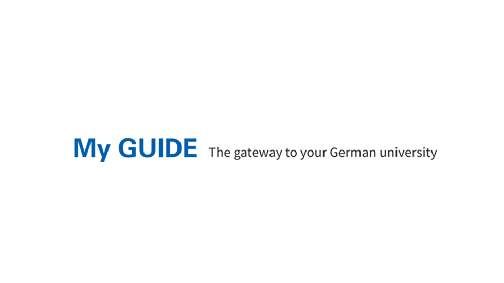 Logo: My Guide, the Gateway to your German University