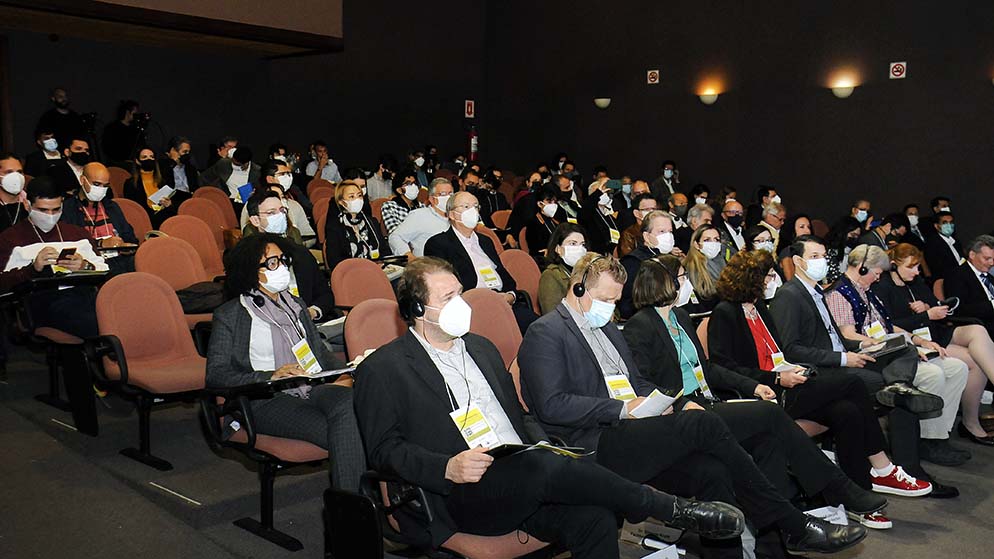 View to the audience that participated at the Research2Industry Days of EnergInno Brazil in Sao Paulo.