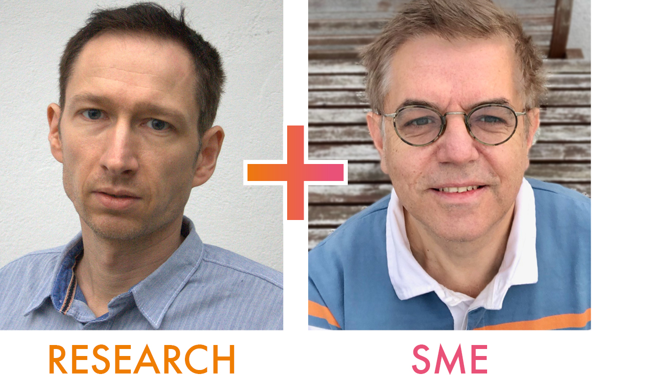 Picture of InnoHealth USA Tandem: Rene Richter (research) +Thomas Wuttke (sme)