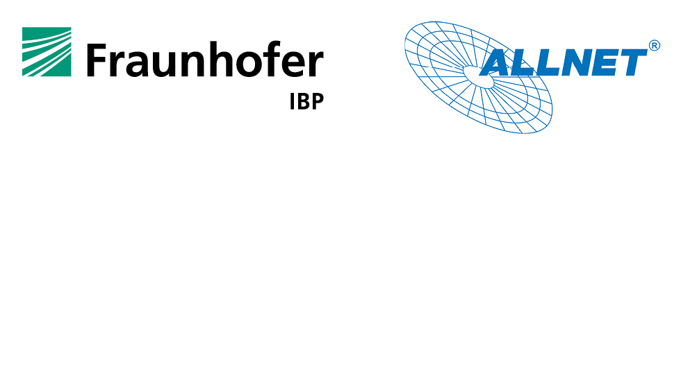 These logos of Fraunhofer IBP and ALLNET GmbH belong to the tandem Biogas Sensors, one of the winners of EnergInno Brazil.