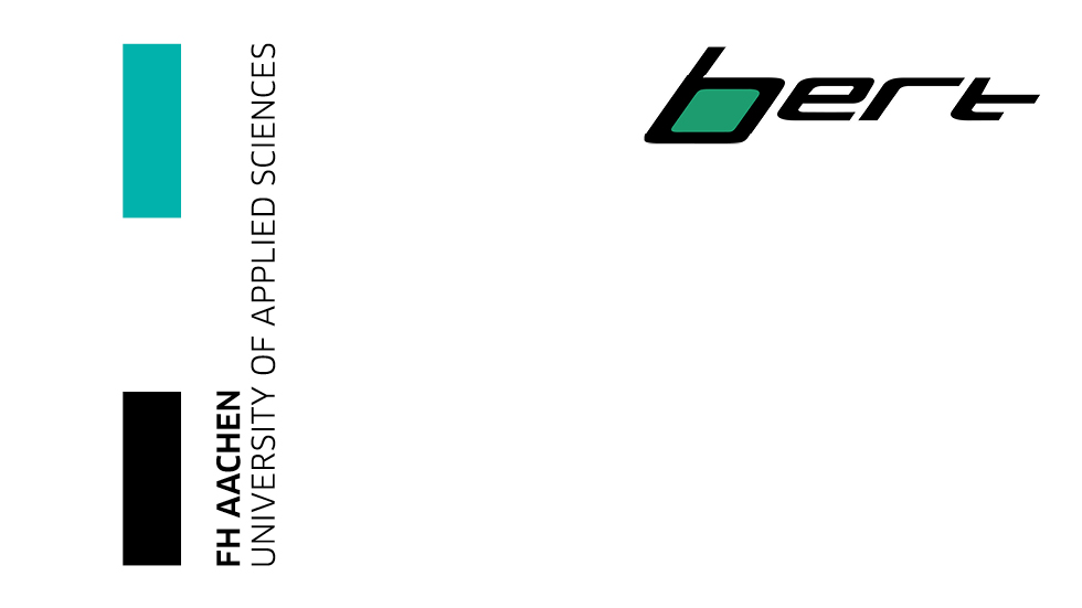 These logos of FH Aachen and Bert Energy GmbH belong to the tandem FruitCycle, one of the winners of EnergInno Brazil.