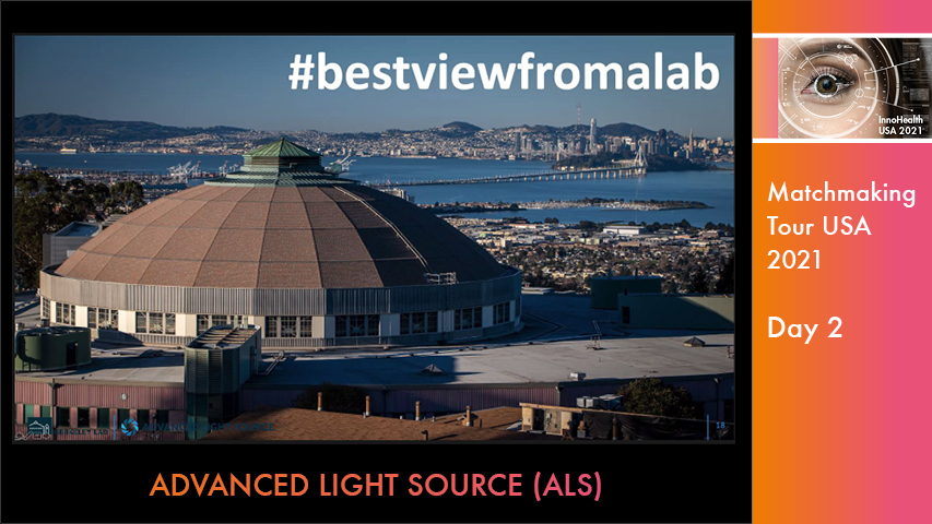 The Advanced Light Source is perched on a hill overlooking San Francisco.