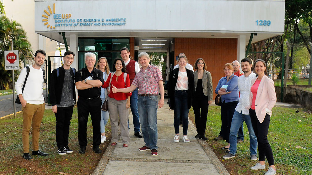 "It was a great experience!", these were the comments of the German delegation of EnergInno Brazil after their final findings during the visit to the University of São Paulo.