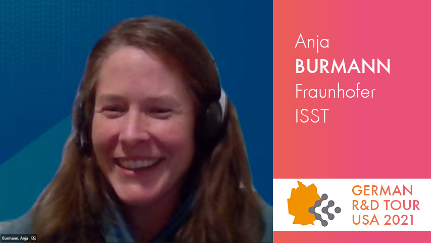 Picture of Anja BURMANN/Fraunhofer ISST, marked equally 